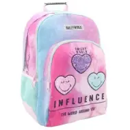Zaino scolastico arrotondato Smiley World, 33x16x45cm