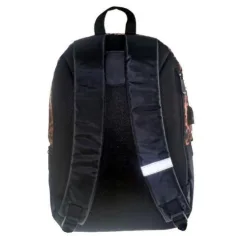 Zaino scolastico arrotondato con leone di Animal Planet, 32x15x45cm immagine 2