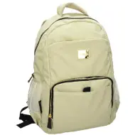 Zaino scolastico beige Street City 32x20x45cm