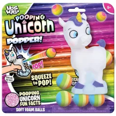 Zing: Popper unicorno bianco con lanciapalline immagine 3