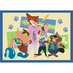 Zootropolis 2 - Puzzle 4 in 1 da 35-48-54-70 pezzi - Trefl immagine 3