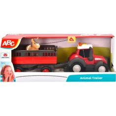 ABC Massey trattore per il trasporto di animali con cavallo - Simba Toys