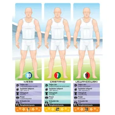 Il quaderno adesivo delle stelle del calcio immagine 3