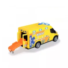 SOS Iveco ambulanza con suono e luce 18cm - Dickie Toys immagine 2