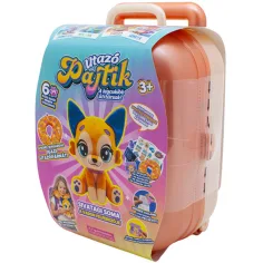 Amici da viaggio – Solly Safari 2 Soma deserto peluche volpe con valigia e cuscino per il collo