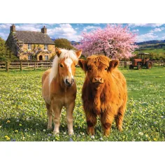 Amici della fattoria puzzle da 500 pezzi - Trefl immagine 2