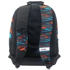 Zaino scolastico rotondo Animal Planet Lynx iberico 33x16x45cm immagine 2