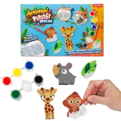 Animal Plaster: Set di stampaggio e pittura con animali e unicorni in diverse varianti 1 pz immagine 2