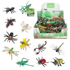 Animal World Figure di insetti collezionabili 1pz