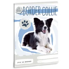 Animali carini - Border Collie quaderno a quadretti A/5 immagine 1