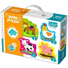 Animali della fattoria set puzzle per bambini - Trefl