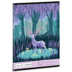 Ars Una: Midnight Wish quaderno rigato A/5 16-32 immagine 1