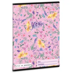 Ars Una: Quaderno a quadretti Fleur A/5 27-32 immagine 1