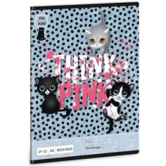 Ars Una: Think Pink quaderno a quadretti A/5 27-32