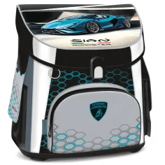 Ars Una: Zaino ergonomico compatto Lamborghini con chiusura magnetica, zaino 33x41x24cm