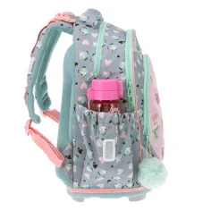Ars Una: zaino scolastico anatomico "Cute Animals Tea Party" a tema gatti, 33×43×22 cm immagine 2