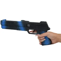 Assault Game: Arma tattica da commando blu 30cm immagine 2