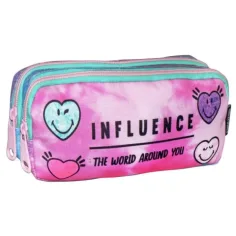 Influence astuccio ovale a 2 scomparti