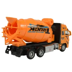Auto in lega: Camion betoniere con ruote a sbalzo con luce e suono in due varianti 19cm 1pz immagine 10