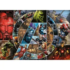 Avengers il potere degli eroi puzzle da 1000 pezzi – Trefl immagine 2