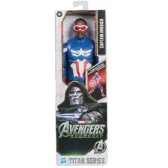 Avengers Titan Hero: Captain America action figure da 29 cm - Hasbro