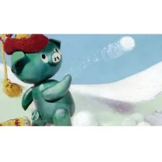 Bálint Ágnes: Mazsola e il pupazzo di neve diafilm