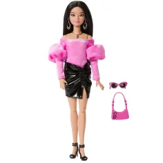 Barbie Amiche Trendy - In Gonna Nera - Mattel immagine 2