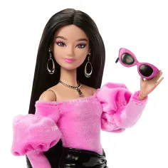 Barbie Amiche Trendy - In Gonna Nera - Mattel immagine 3
