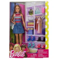 Barbie: Barbie fashion doll with shoes and accessories - Mattel