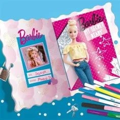 Barbie: Diario segreto con lucchetto - Lisciani immagine 3