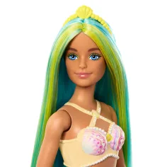 Barbie Dreamtopia: Bambola sirena con capelli blu e coda - Mattel immagine 3
