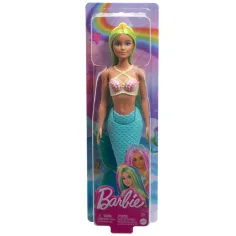 Barbie Dreamtopia: Bambola sirena con capelli blu e coda - Mattel immagine 5
