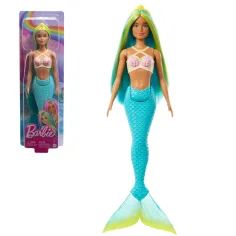 Barbie Dreamtopia: Bambola sirena con capelli blu e coda - Mattel