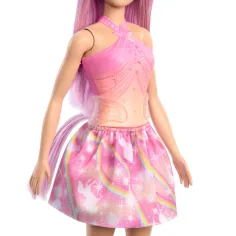 Barbie Dreamtopia: Bambola unicorno in abito rosa - Mattel immagine 4