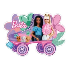 Barbie pattinaggio a rotelle puzzle da 104 pezzi - Clementoni immagine 2