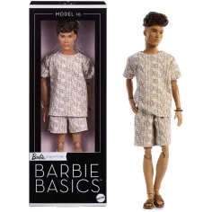 Barbie: Signature Basics Neutral Collection 10 bambola Ken da collezione - Mattel