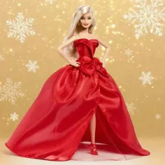 Barbie: Signature Holiday 2026 bambola da collezione con capelli biondi 32 cm - Mattel immagine 5