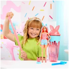 Barbie: Slime Reveal Festa degli Animali - Set da Gioco Coniglietto - Mattel immagine 2