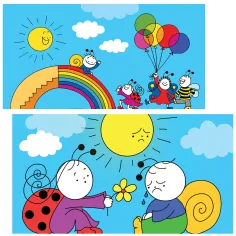 Bartos Erika: Bogyó e Babóca 1. - Il diaporama dell'arcobaleno immagine 2