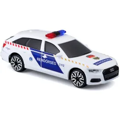 Bburago: Audi A6 sirena auto della polizia ungherese 1/43 immagine 3