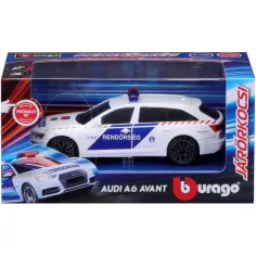 Bburago: Audi A6 sirena auto della polizia ungherese 1/43 immagine 1