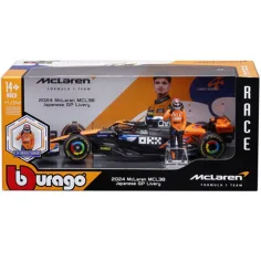 Bburago: Auto da corsa F1 - Mclaren MCL39 Norris 1 /24 immagine 2