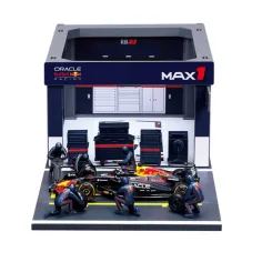Bburago: Auto da corsa F1 - Red Bull RB21 Pit / Max Verstappen 1/43 immagine 2