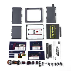 Bburago: Auto da corsa F1 - Red Bull RB21 Pit / Max Verstappen 1/43 immagine 3