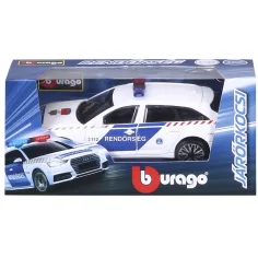 Bburago: Auto della Polizia Ungherese Audi A6 Avant 1:43 immagine 4
