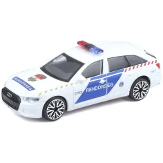 Bburago: Auto della Polizia Ungherese Audi A6 Avant 1:43 immagine 1