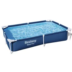 Bestway: Piscina con struttura in acciaio 221x150x43cm