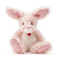 Bibiane coniglio rosa peluche 32cm - Lumpin