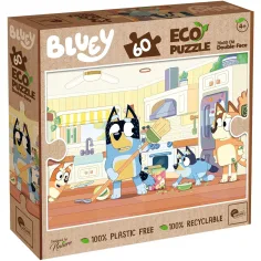 Bluey 2 in 1 puzzle e colorare da 60 pezzi 70x50cm - Lisciani