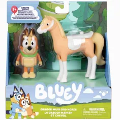 Bluey Auto con figura di Chilli